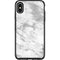 Silver Marble Otterbox Symmetry iPhone Skin
