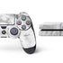 Silver Marble PS4 Console and Controller Bundle Skin