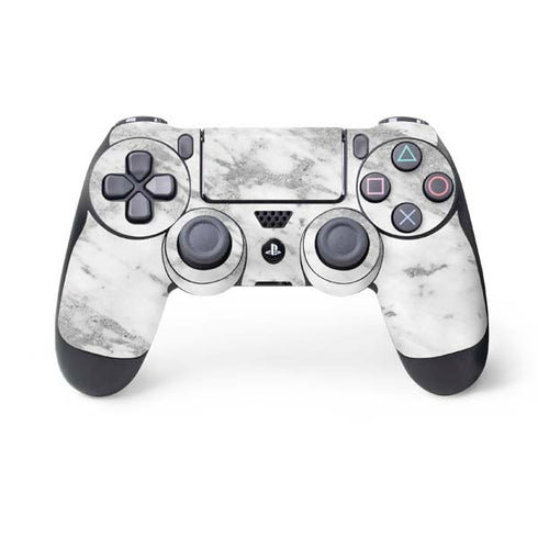 Silver Marble PS4 Controller Skin