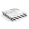 Silver Marble PS4 Pro Console Skin