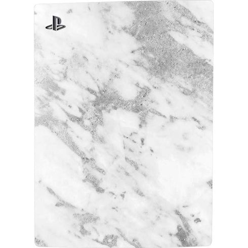 Silver Marble PS5 Digital Edition Bundle Skin