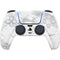 Silver Marble PS5 Controller Skin
