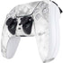 Silver Marble PS5 Controller Skin