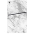 Silver Marble PS5 Slim Disk Console Skin