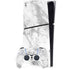 Silver Marble PS5 Slim Digital Edition Bundle Skin