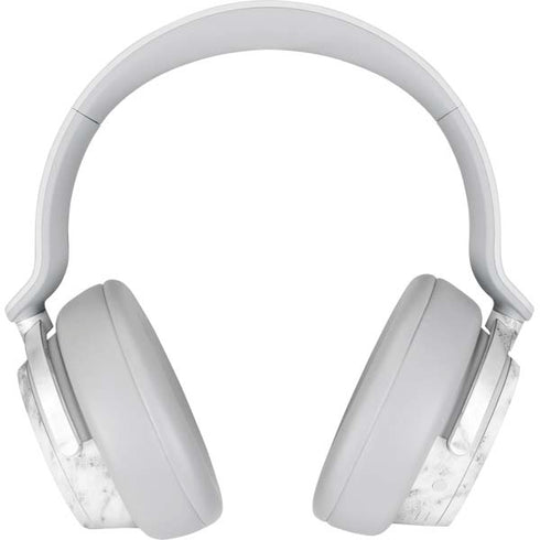 Silver Marble Surface Headphones Skin