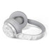 Silver Marble Surface Headphones Skin