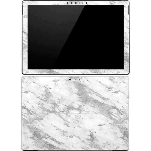 Silver Marble Surface Pro 4 Skin