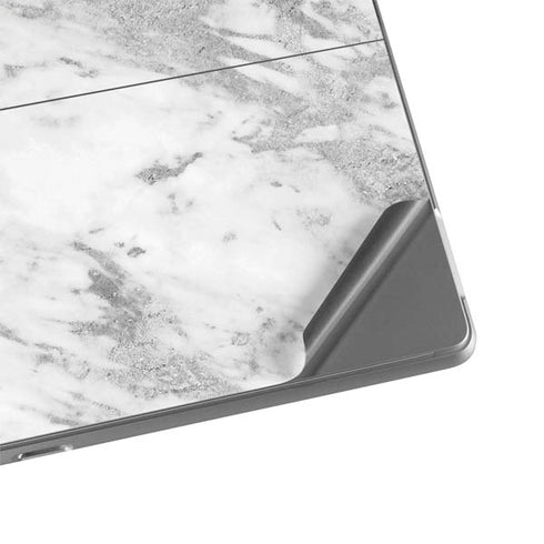 Silver Marble Surface Pro 8 Skin