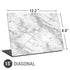 Silver Marble Universal Laptop 15in (12.2 x 8.8in) Skin