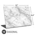 Silver Marble Universal Laptop 16in (13 x 9.4in) Skin