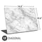 Silver Marble Universal Laptop 18in (14.6 x 10.6in) Skin