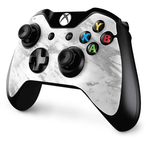 Silver Marble Xbox One Controller Skin