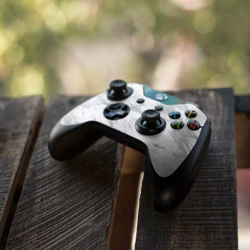 Silver Marble Xbox One Controller Skin