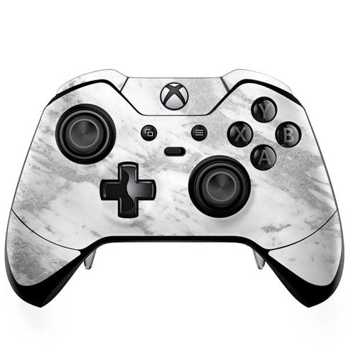 Silver Marble Xbox One Elite Controller Skin
