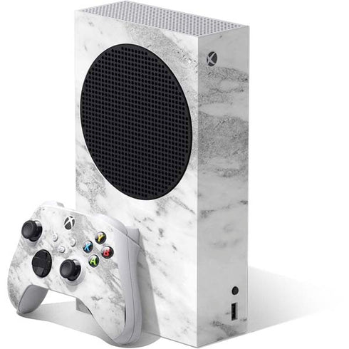 Silver Marble Xbox Series S Skins