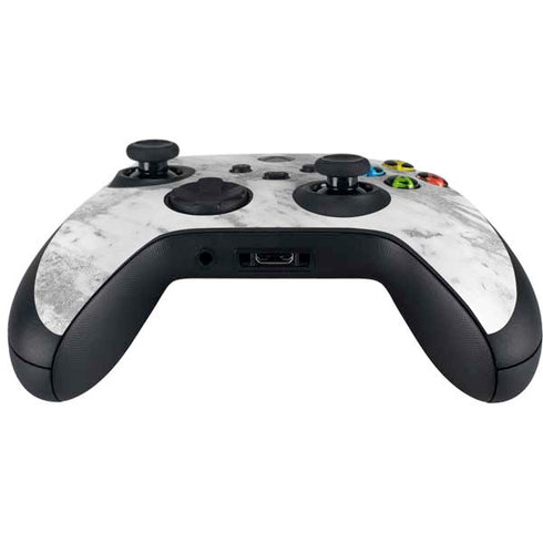 Silver Marble Xbox Series X Controller Skin