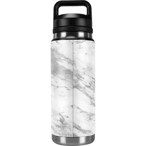 Silver Marble YETI Rambler 26oz Bottle Skin