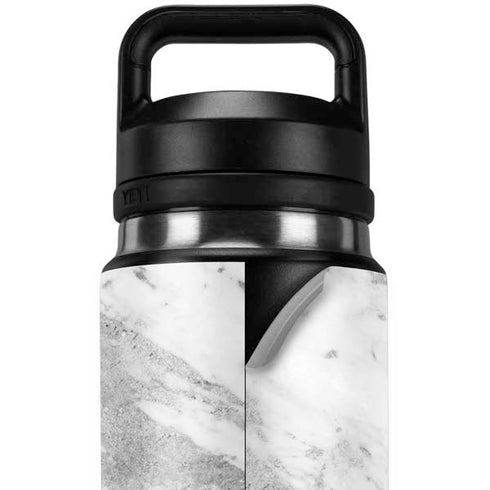 Silver Marble YETI Rambler 26oz Bottle Skin