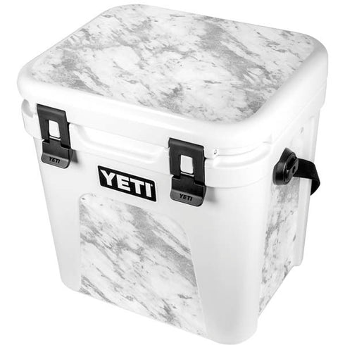Silver Marble YETI Roadie 24 Hard Cooler Skin