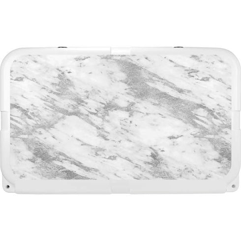 Silver Marble YETI Tundra 45 Hard Cooler Skin