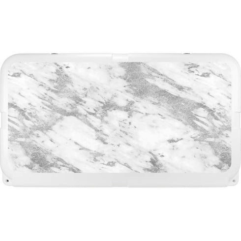 Silver Marble YETI Tundra 75 Hard Cooler Skin