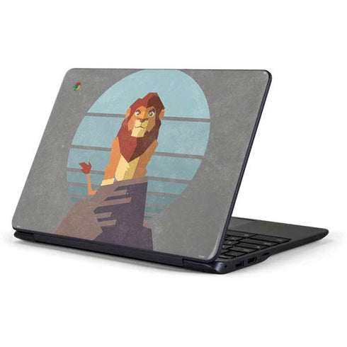 Disney The Lion King Simba On Pride Rock Samsung Chromebook Skin
