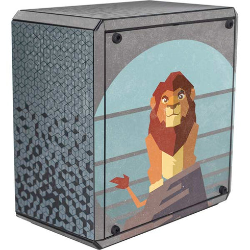 Disney The Lion King Simba On Pride Rock Cooler Master MasterBox Q300L Mini Tower Skin