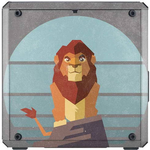 Disney The Lion King Simba On Pride Rock Cooler Master MasterBox Q300L Mini Tower Skin