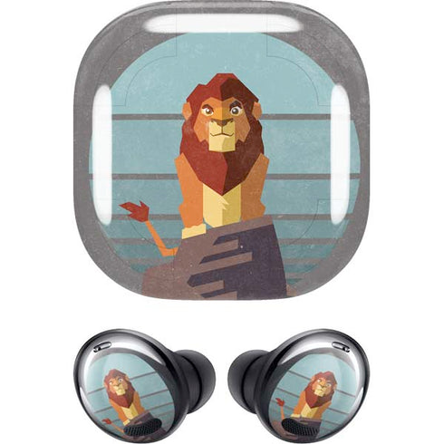 Disney The Lion King Simba On Pride Rock Galaxy Buds Pro Skin