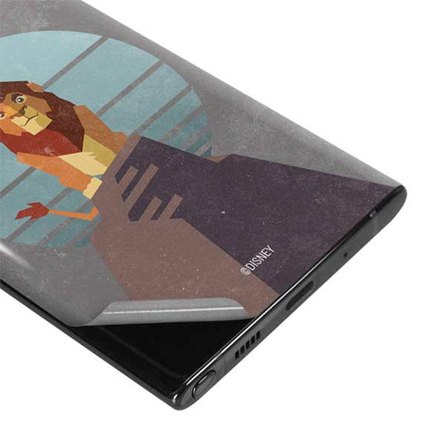 Disney The Lion King Simba On Pride Rock Galaxy Note 10 Plus Skin