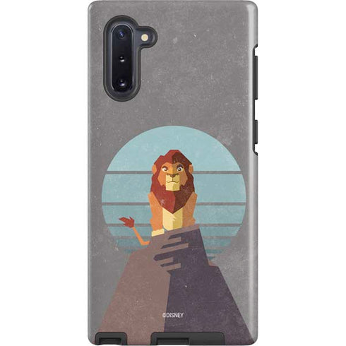 Disney The Lion King Simba On Pride Rock Galaxy Note 10 Pro Case