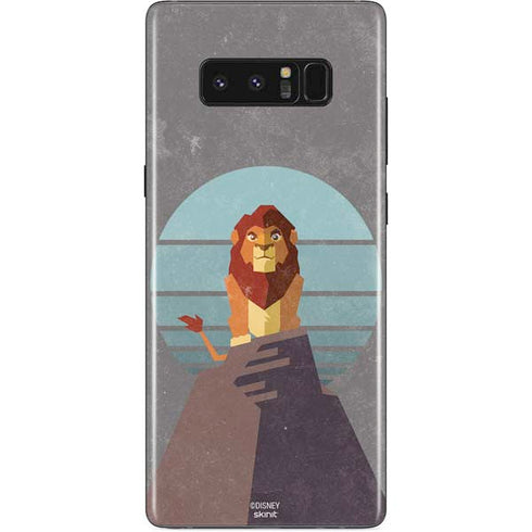Disney The Lion King Simba On Pride Rock Galaxy Note 8 Skin