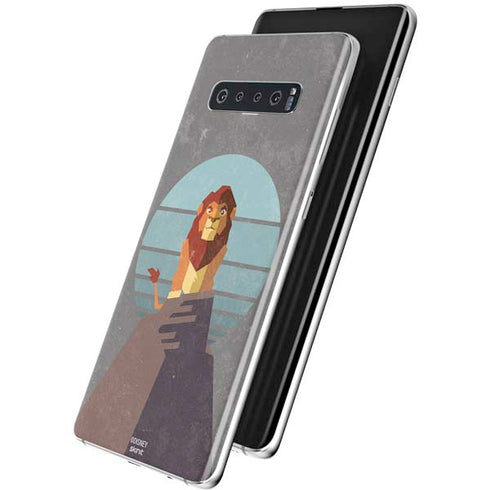 Disney The Lion King Simba On Pride Rock Galaxy S10 Skin