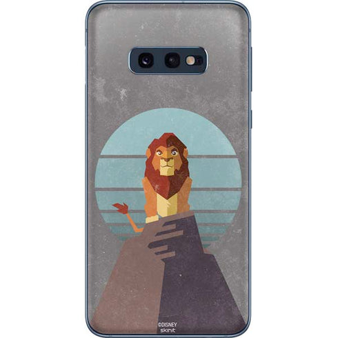 Disney The Lion King Simba On Pride Rock Galaxy S10e Skin