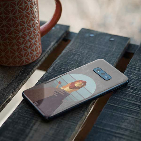 Disney The Lion King Simba On Pride Rock Galaxy S10e Skin