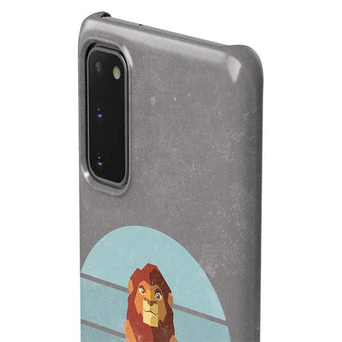 Disney The Lion King Simba On Pride Rock Galaxy S20 Lite Case