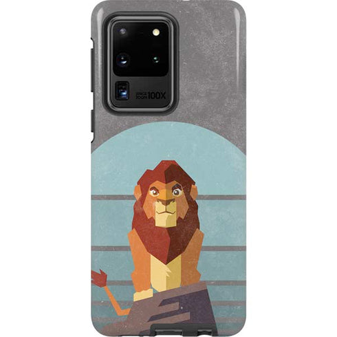 Disney The Lion King Simba On Pride Rock Galaxy S20 Ultra 5G Pro Case