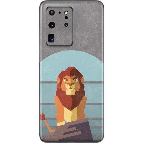 Disney The Lion King Simba On Pride Rock Galaxy S20 Ultra 5G Skin