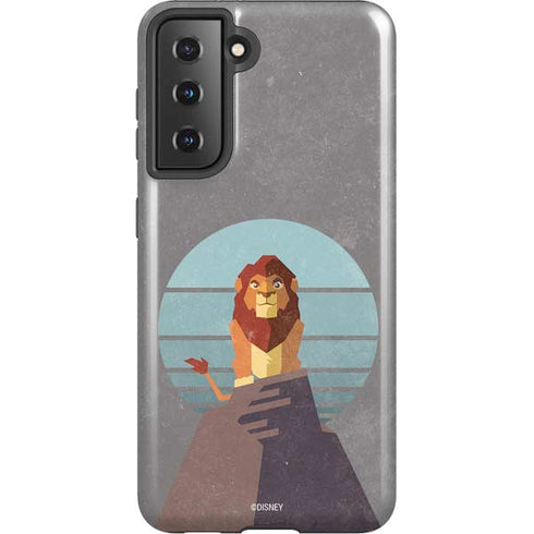 Disney The Lion King Simba On Pride Rock Galaxy S21 5G Pro Case