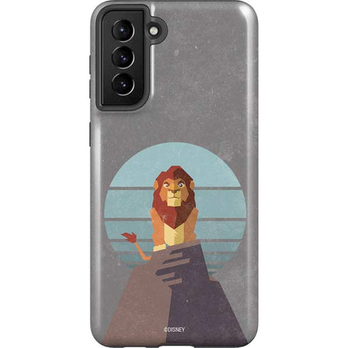 Disney The Lion King Simba On Pride Rock Galaxy S21 Plus 5G Pro Case