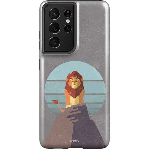 Disney The Lion King Simba On Pride Rock Galaxy S21 Ultra 5G Pro Case