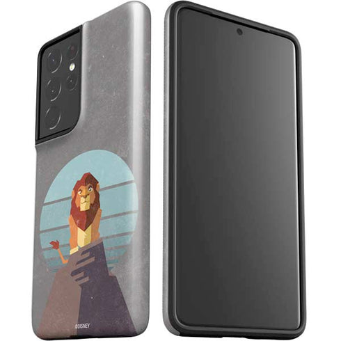 Disney The Lion King Simba On Pride Rock Galaxy S21 Ultra 5G Pro Case