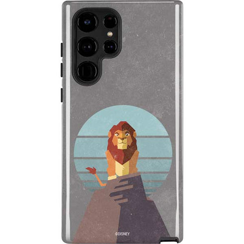 Disney The Lion King Simba On Pride Rock Galaxy S22 Ultra Pro Case