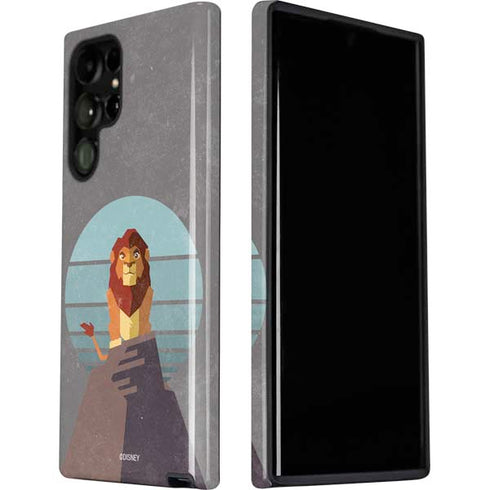 Disney The Lion King Simba On Pride Rock Galaxy S22 Ultra Pro Case