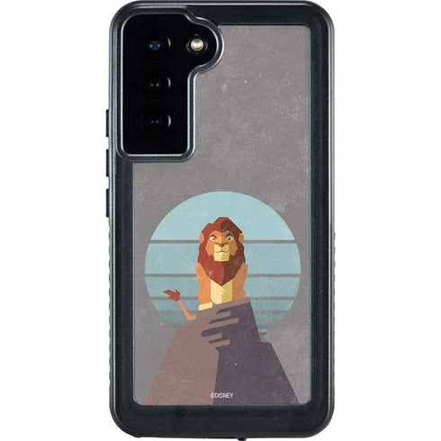 Disney The Lion King Simba On Pride Rock Galaxy S23 Plus Waterproof Case