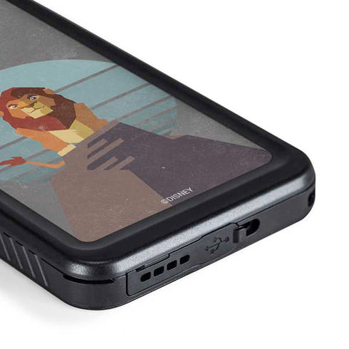 Disney The Lion King Simba On Pride Rock Galaxy S23 Plus Waterproof Case