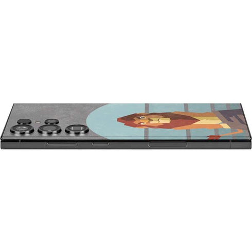 Disney The Lion King Simba On Pride Rock Galaxy S23 Ultra Skin