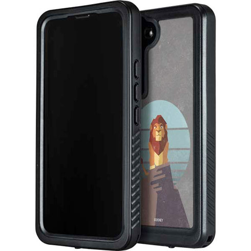 Disney The Lion King Simba On Pride Rock Galaxy S23 Waterproof Case