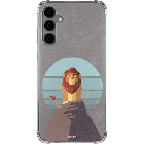 Disney The Lion King Simba On Pride Rock Galaxy S24 Plus Clear Case